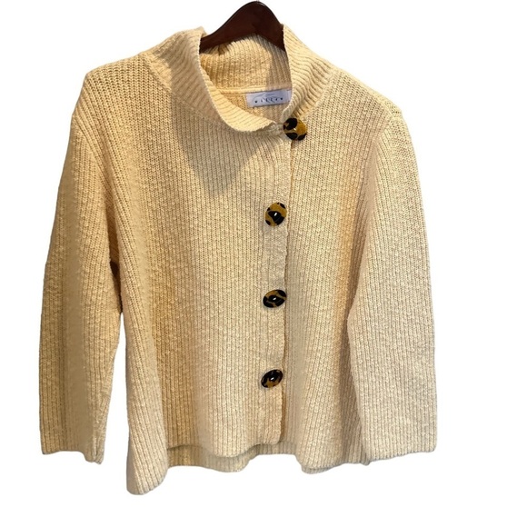 Willow Anthropologie sweater /Cardigan size XL yellow - Picture 11 of 11